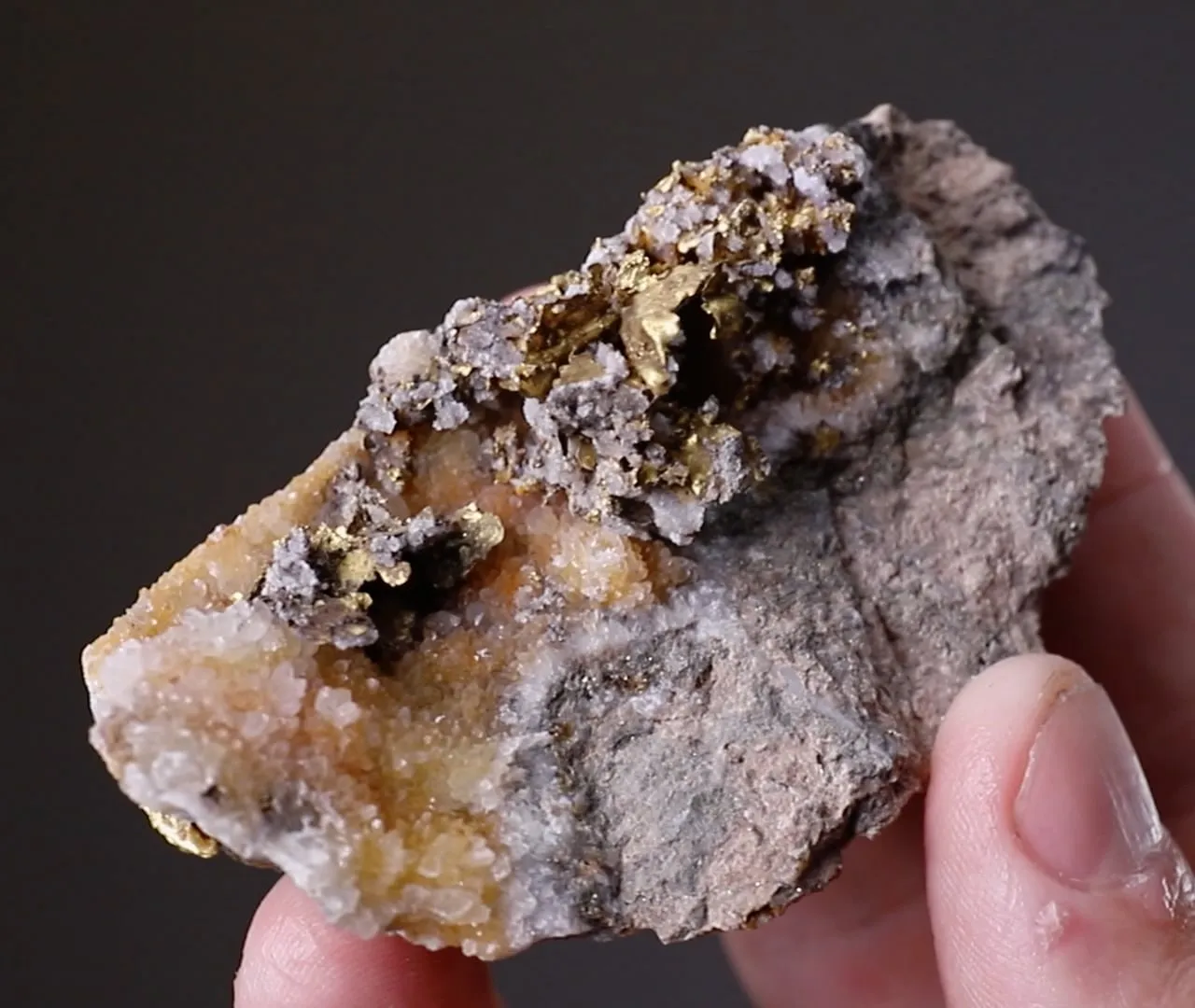 NATIVE Gold with Quartz - image 2