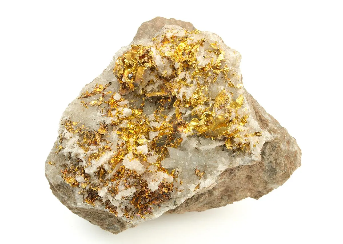 NATIVE Gold with Quartz - image 1