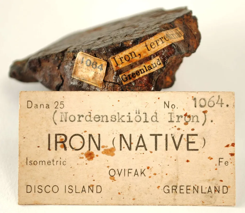 Native Iron (Ex. Amnh From Robert Peary Expedition, 1910) - image 2
