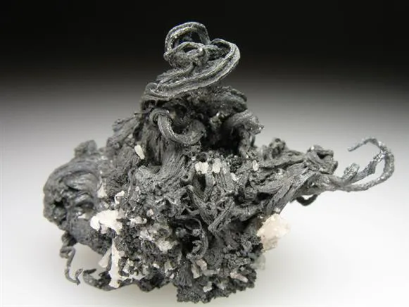 NATIVE Silver coated with Acanthite image
