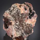 NATIVE Silver in Baryte - image 1