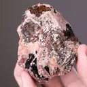 NATIVE Silver in Baryte - image 2