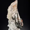NATIVE Silver in Gypsum - image 1