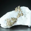 Native Silver on Calcite - image 2