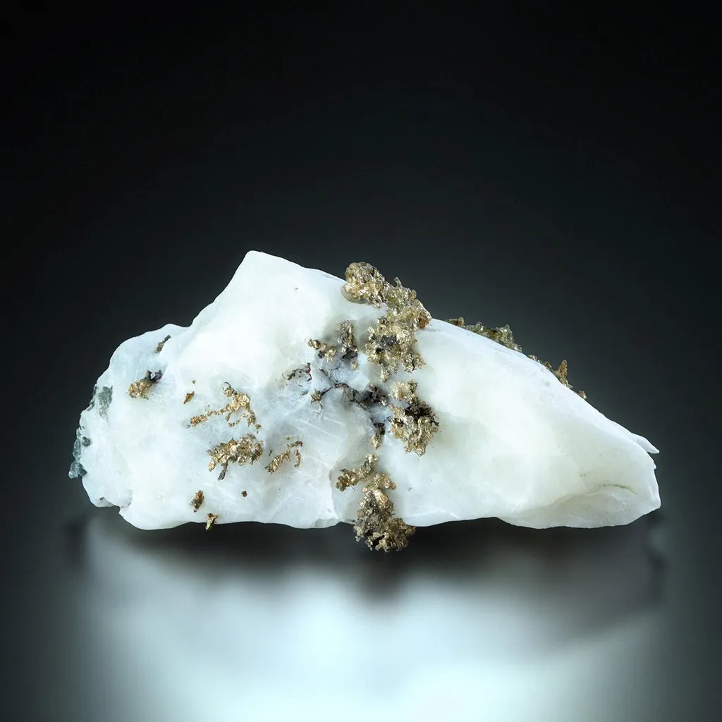 Native Silver on Calcite - image 3