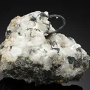 NATIVE Silver on Calcite - image 1