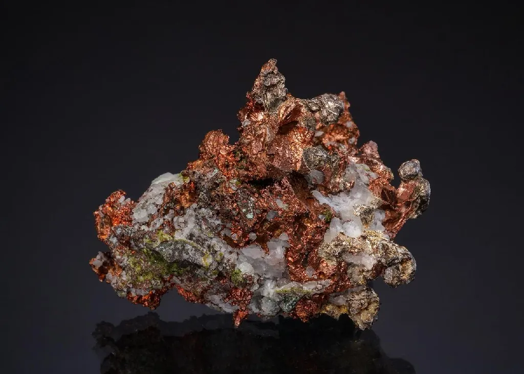 NATIVE Silver on NATIVE Copper image