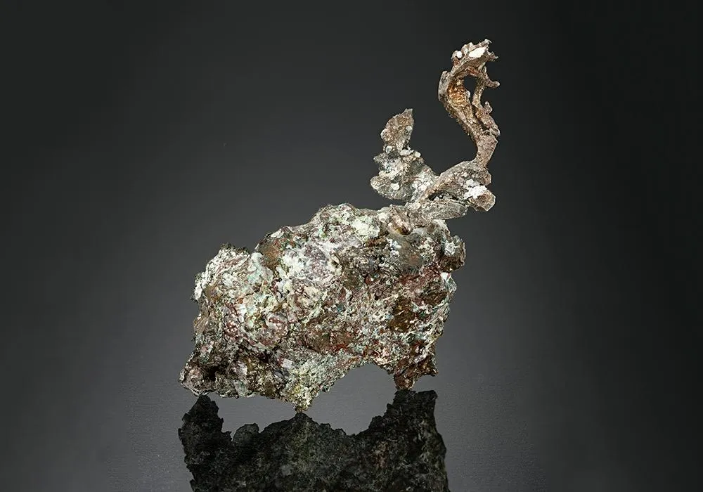 NATIVE Silver on NATIVE Copper - image 1