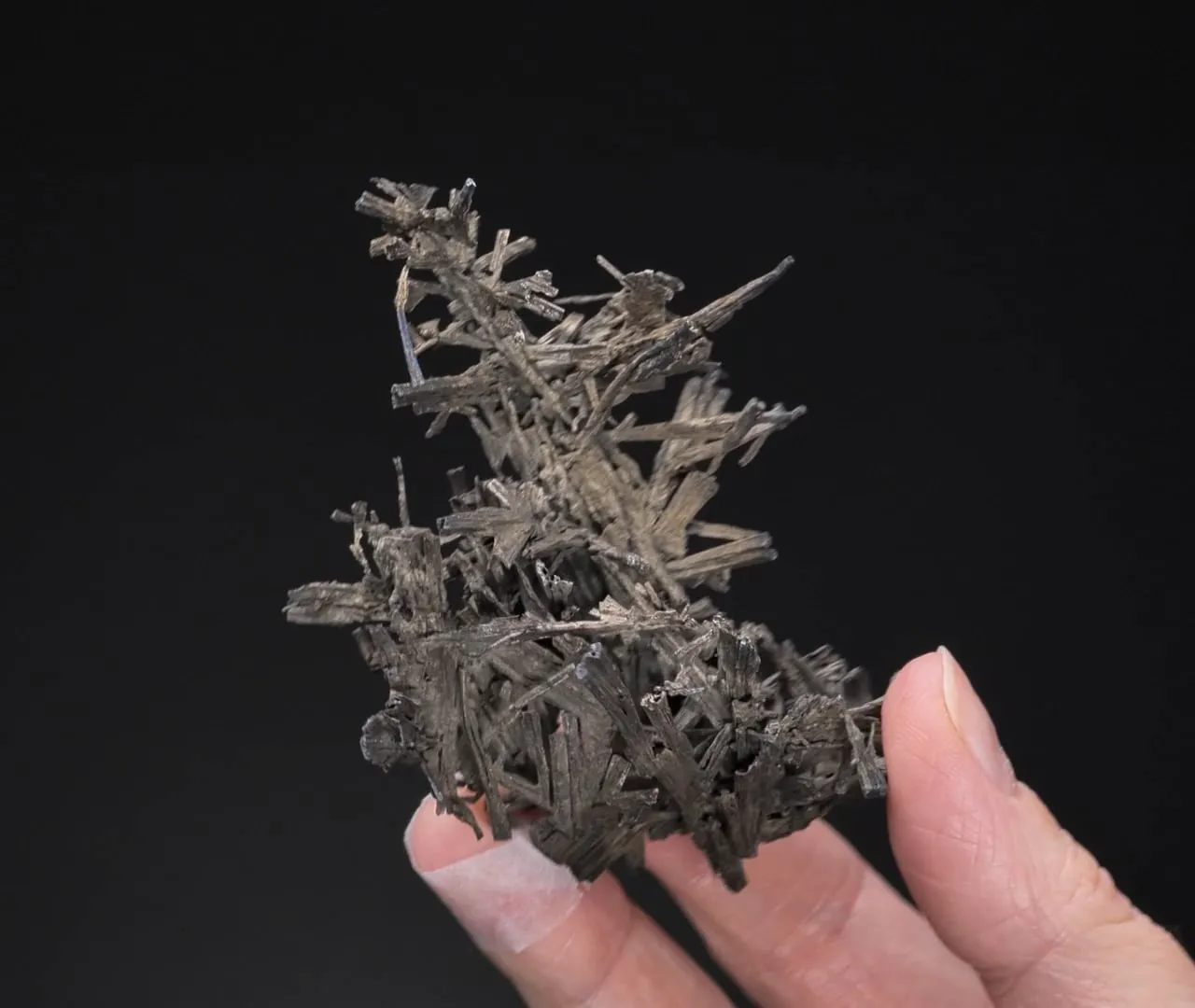 NATIVE Silver ps. after Dyscrasite - image 2