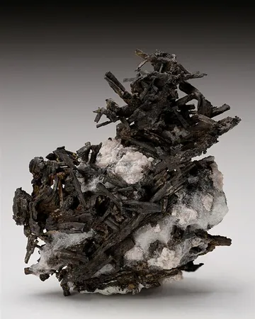 NATIVE Silver ps. after Dyscrasite