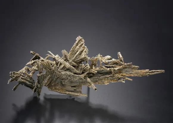 NATIVE Silver ps. after Dyscrasite - image 1