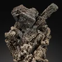 NATIVE Silver ps. after Dyscrasite - image 1