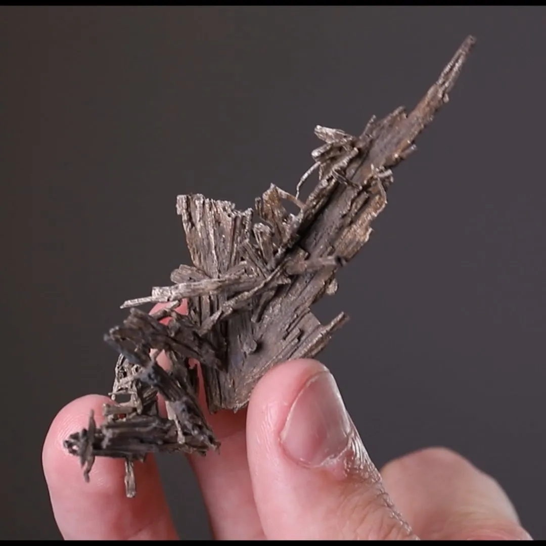 NATIVE Silver ps. after Dyscrasite - image 2