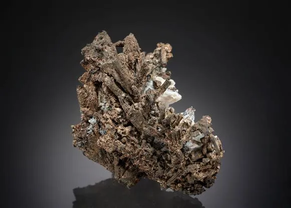 NATIVE Silver ps. after Dyscrasite - image 1