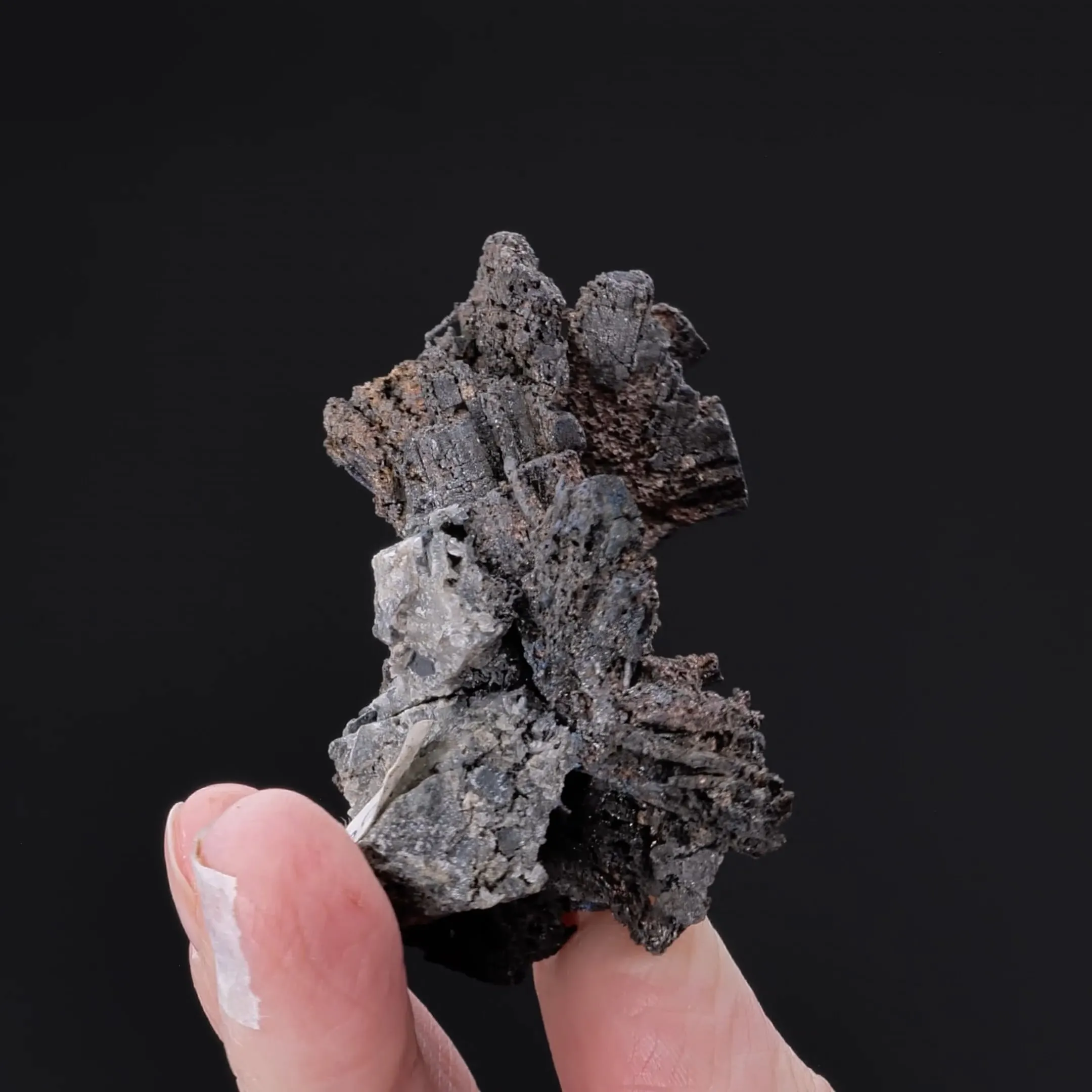 NATIVE Silver ps. after Pyrargyrite - image 2