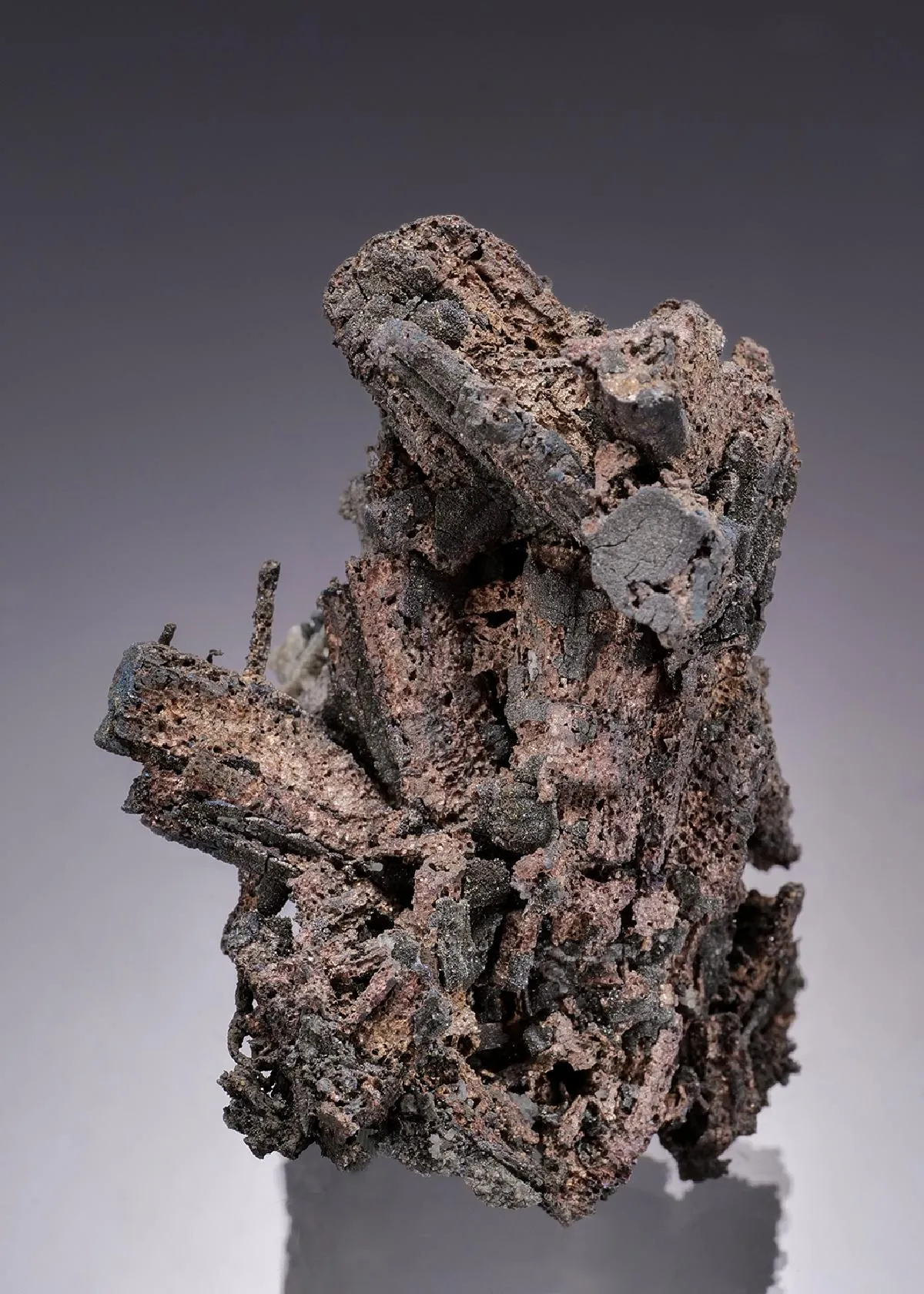 NATIVE Silver ps. after Pyrargyrite - image 1