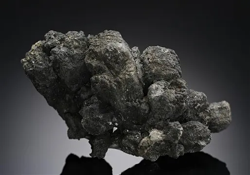 NATIVE Silver ps. after Pyrargyrite