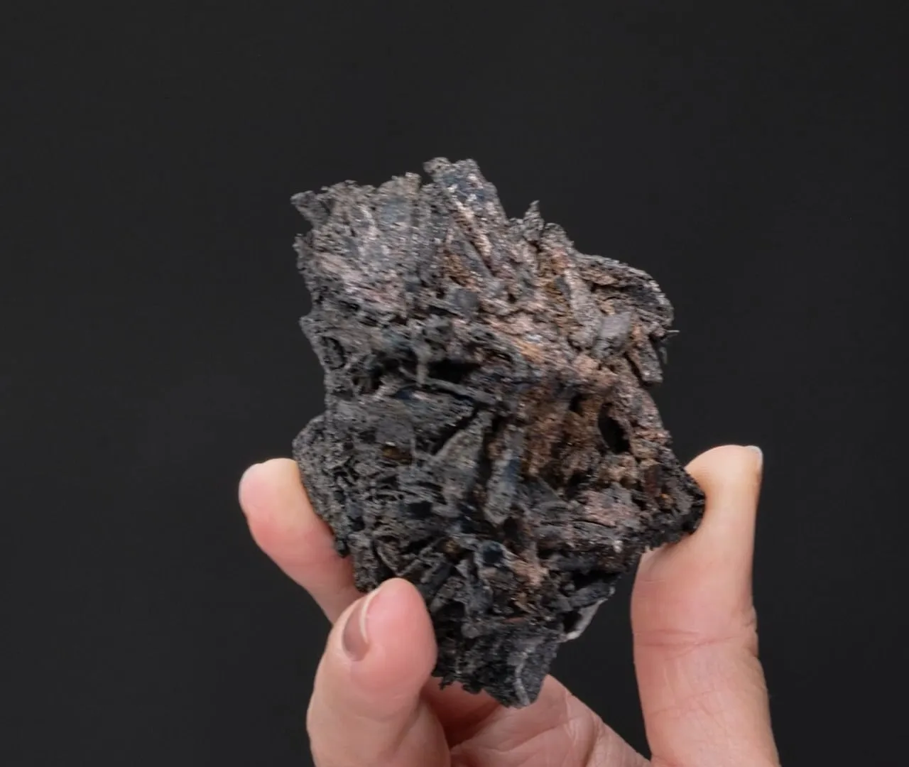 NATIVE Silver ps. after Pyrargyrite - image 2