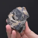 NATIVE Silver with Acanthite Galena, Sphalerite and Dolomite - image 2