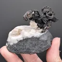 NATIVE Silver with Calcite - image 2