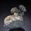 NATIVE Silver with Calcite - image 1