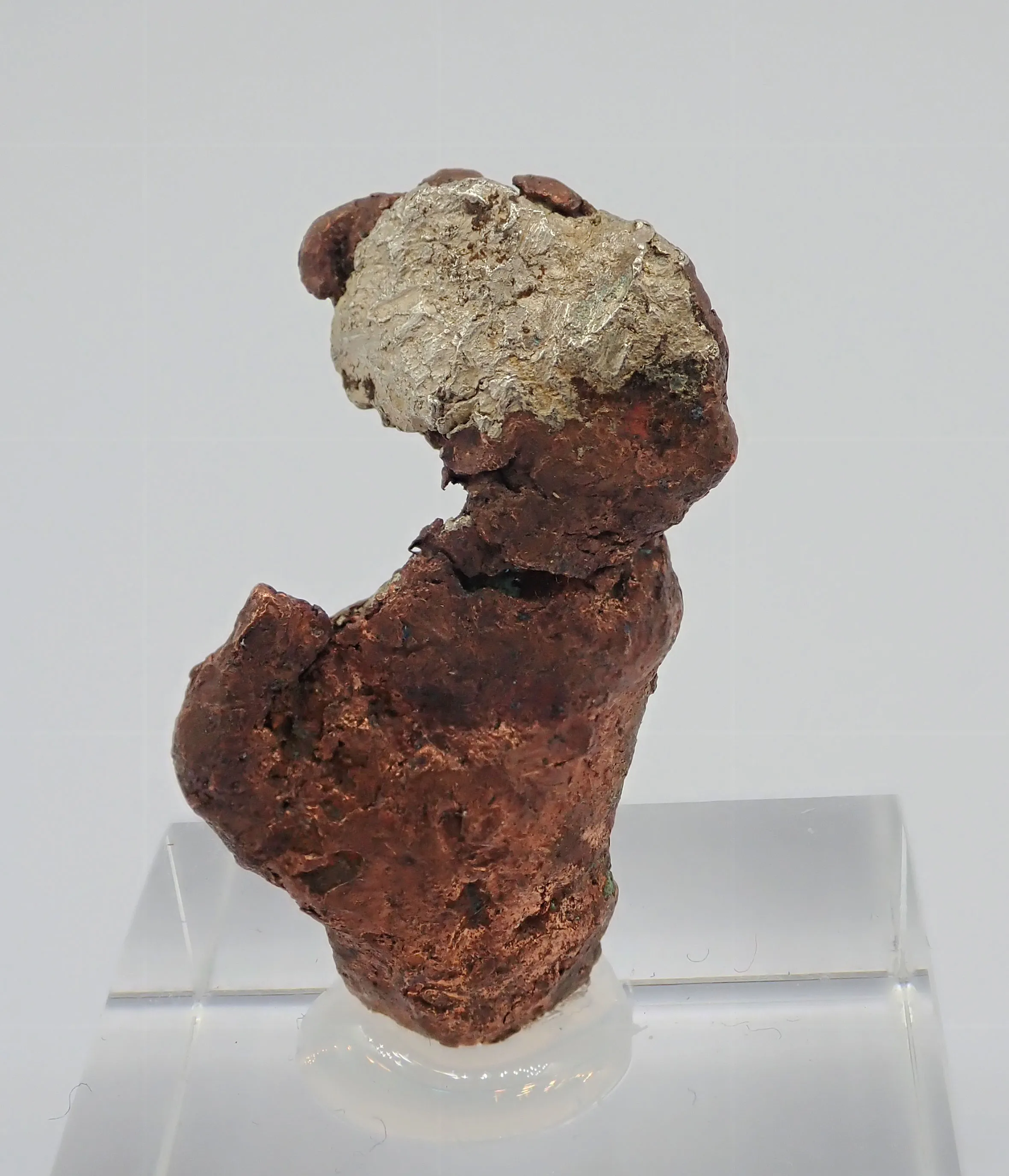 Native Silver with Copper - image 3