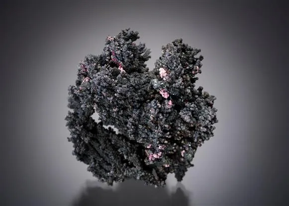 NATIVE Silver with Erythrite image