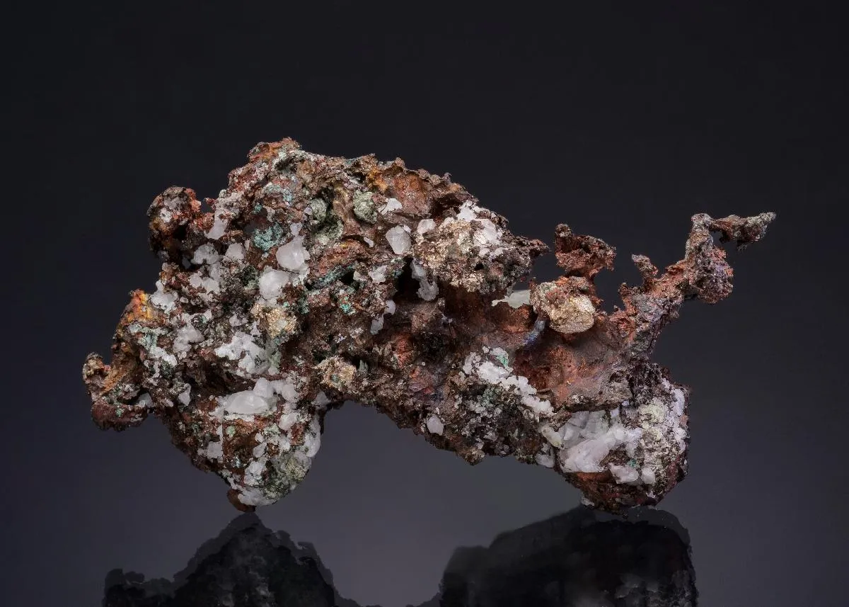 Native Silver with Native Copper - image 1