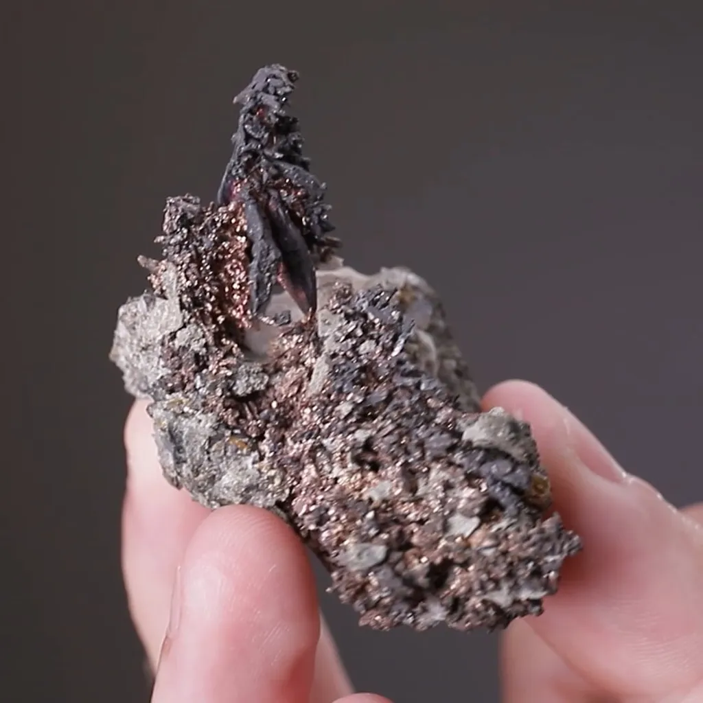 NATIVE Silver with Sphalerite and Galena - image 2