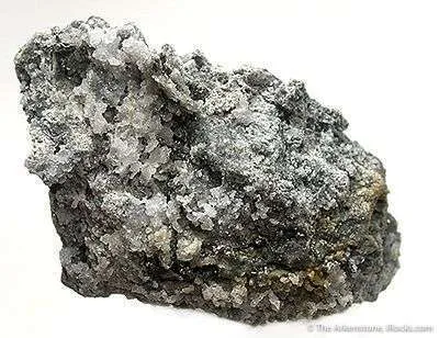 Native Tellurium Crystals With Quartz image