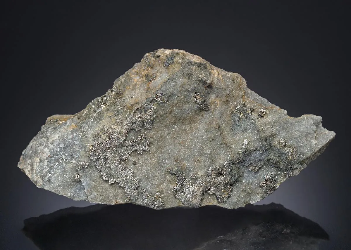 NATIVE Tellurium with KRENNERITE and Pyrite - image 1