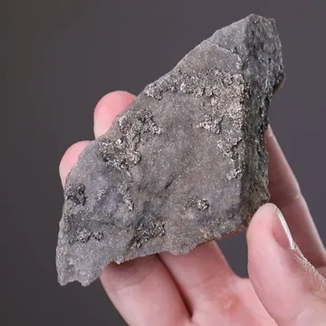 NATIVE Tellurium with KRENNERITE and Pyrite