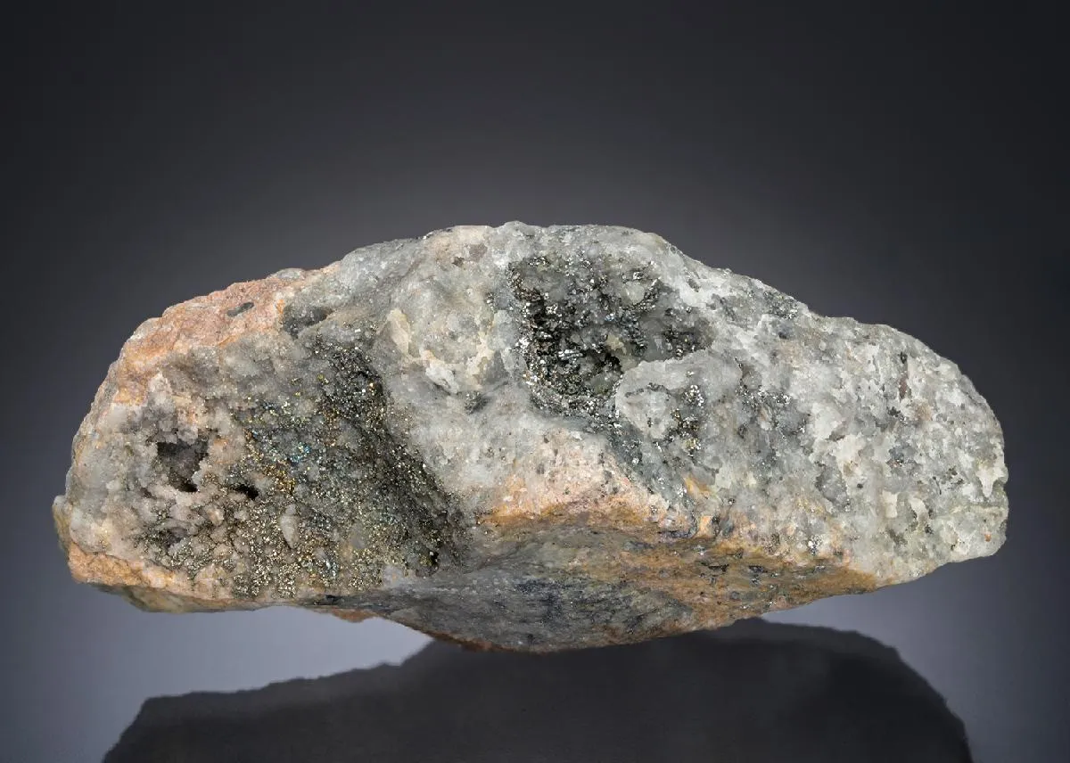NATIVE Tellurium with Pyrite - image 1