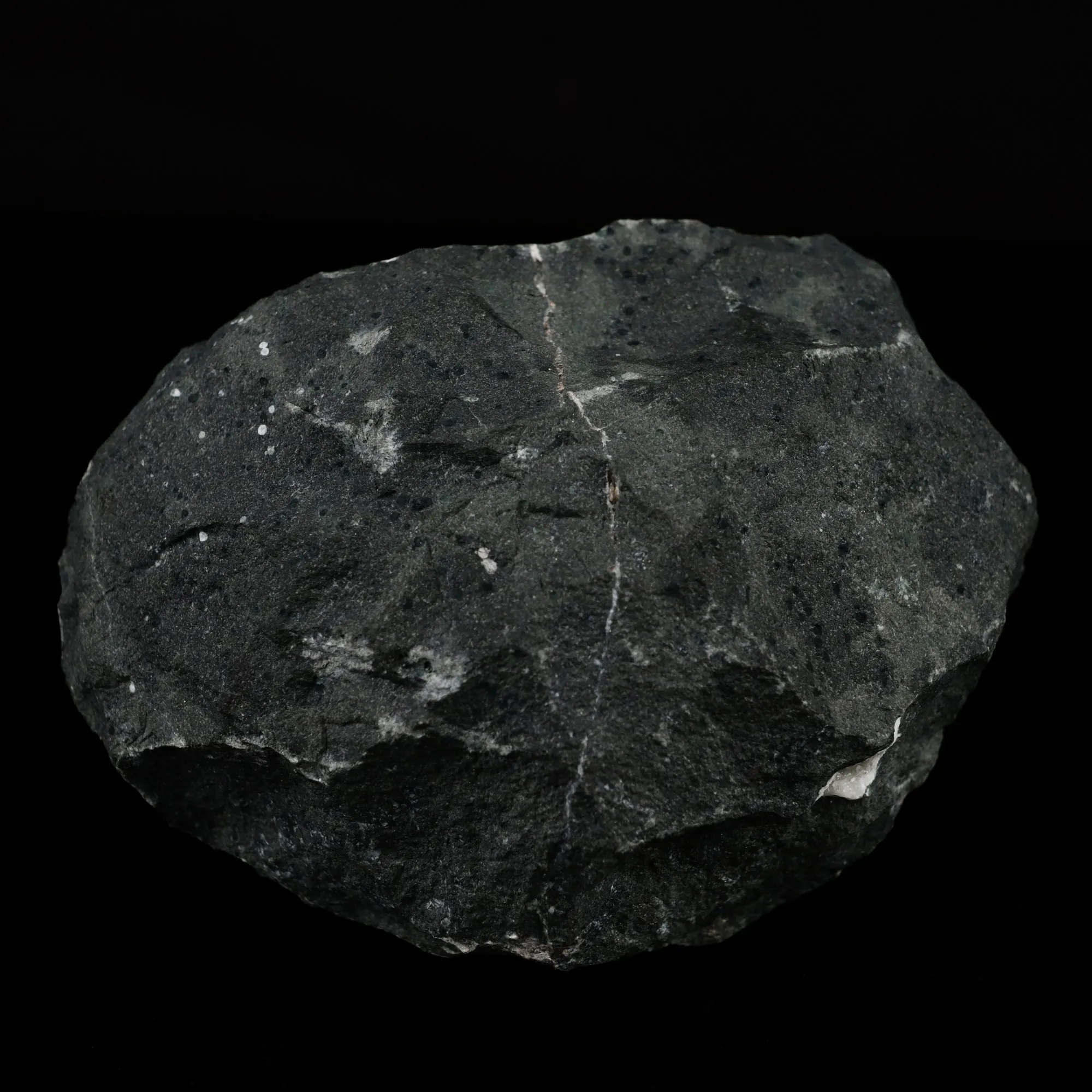 Natrolite with Calcite on Chalcedony Natural Mineral Specimen - image 4