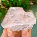 Natural Afghan Peach Pink color Morganite Crystal with Beautiful terminations. - image 9
