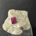 Natural Afghanistan Ruby Crystal on Matrix 9.7g | Red Corundum Specimen | Collector Mineral - image 6