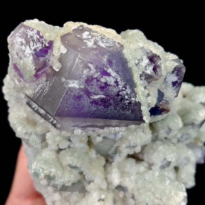 Natural Amethyst and Calcite, Mineral Specimen:Anhui,China (110*85*90MM) - image 3