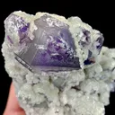 Natural Amethyst and Calcite, Mineral Specimen:Anhui,China (110*85*90MM) - image 3