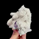 Natural Amethyst and Calcite, Mineral Specimen:Anhui,China (125*125*40MM) - image 2
