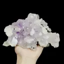 Natural Amethyst and Epidote Mineral Specimen,High Quality Specimen,MEIGU,SICHUAN,CHINA(190*128*50mm) - image 1