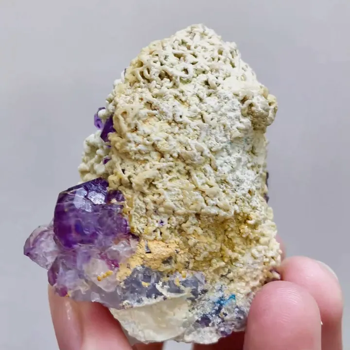 Natural Amethyst and Quartz,Mineral Specimen:Yaogangxian,Hunan (45*55*30MM) - image 4