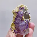 Natural Amethyst and Quartz,Mineral Specimen:Yaogangxian,Hunan (45*55*30MM) - image 3