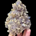 Natural Amethyst Cluster and Dolomite Coexist comes from Anhui,China 110*80*40MM - image 4