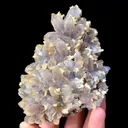 Natural Amethyst Cluster and Dolomite Coexist comes from Anhui,China 110*80*40MM - image 3