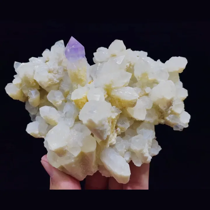 Natural Amethyst Cluster, ,Mineral Specimen: Anhui,China (110*85*60mm) image