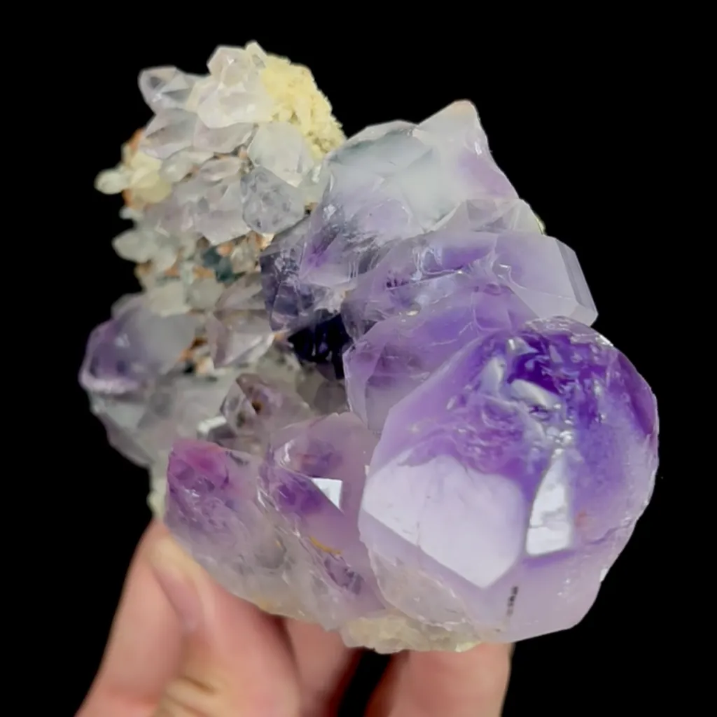Natural Amethyst Cluster, Mineral Specimen: Bolivia (110*75*55MM) - image 4