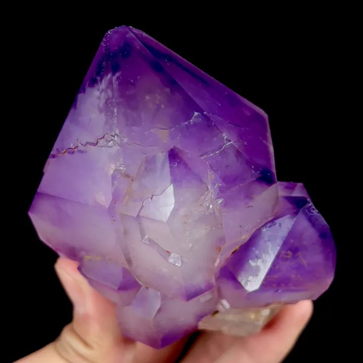 Natural Amethyst Cluster, Mineral Specimen: Bolivia (80*55*90MM) - image 4