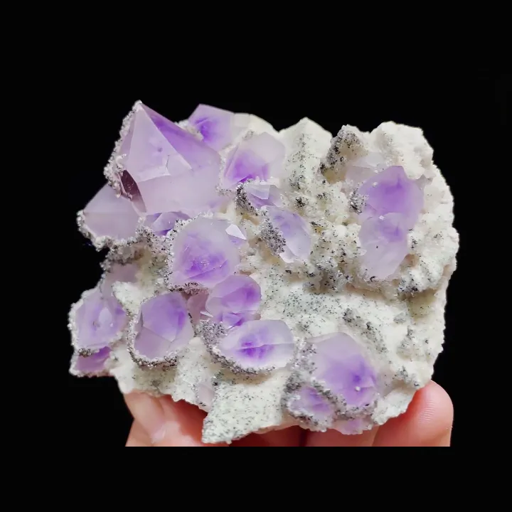 Natural Amethyst Cluster, Mineral Specimen:Anhui,China (85*65*30MM) - image 2