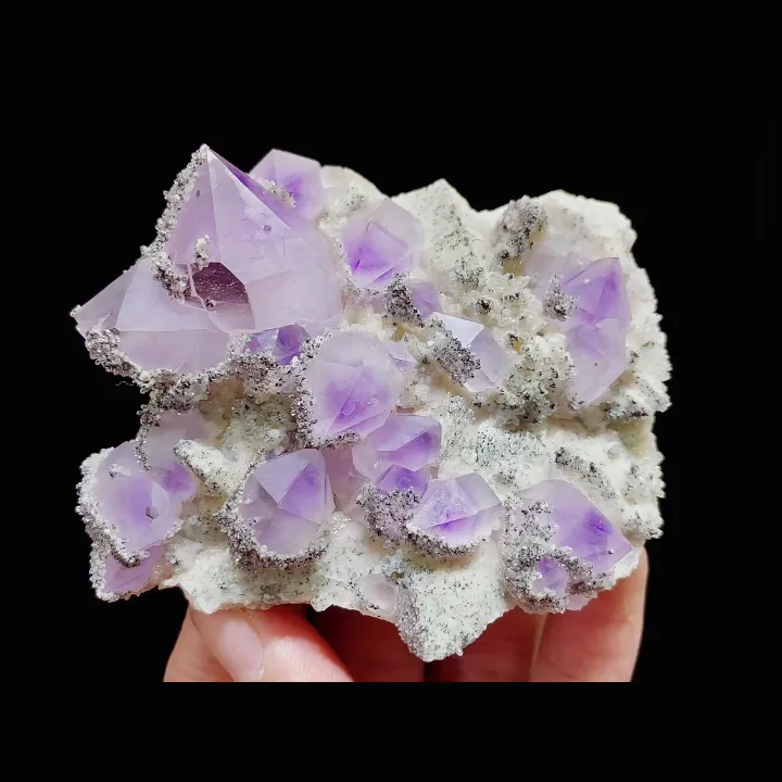 Natural Amethyst Cluster, Mineral Specimen:Anhui,China (85*65*30MM) image