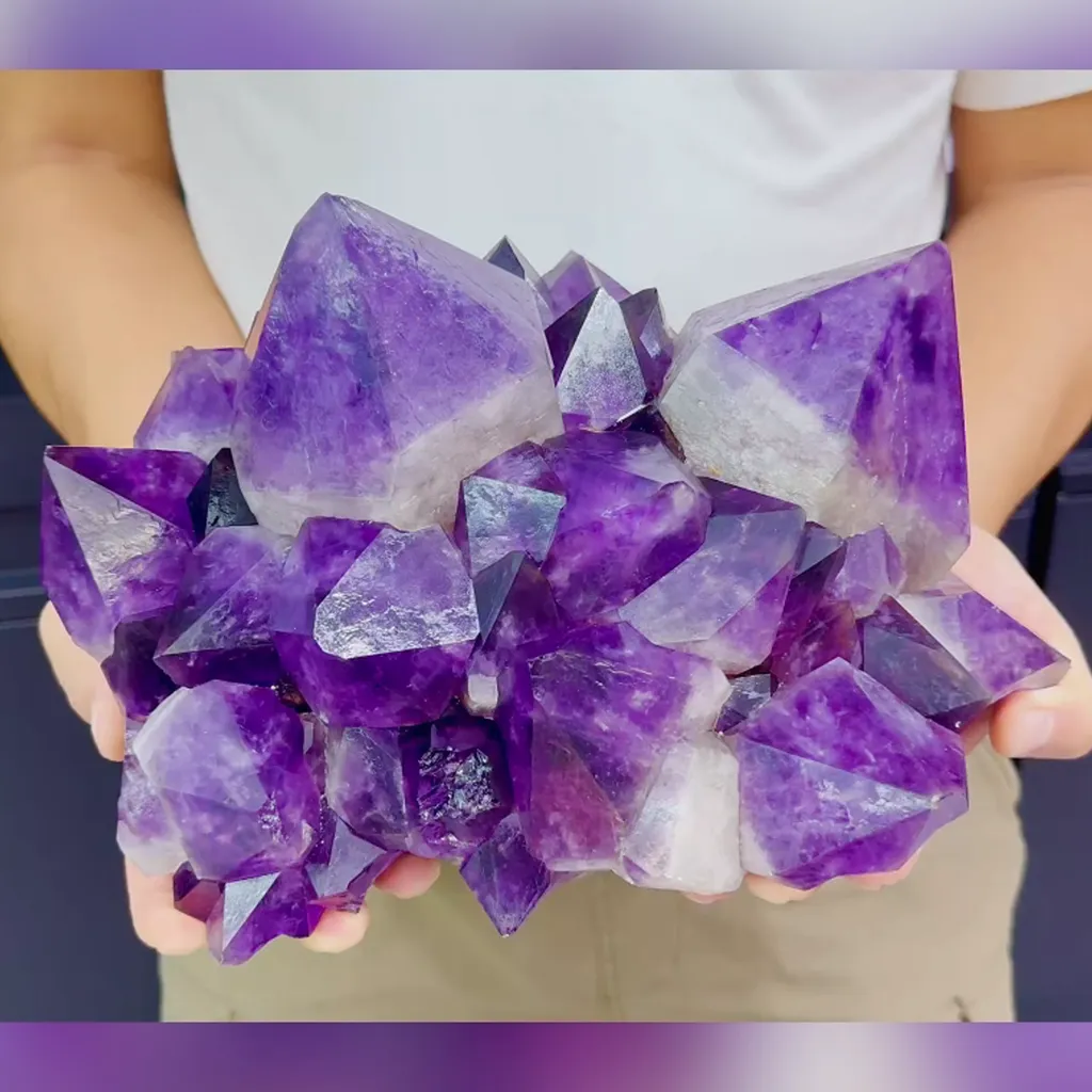 Natural Amethyst Clusters from Bolivia 270*200*150MM image